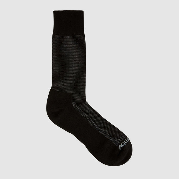 aquatalia Pindot Knit Blend Sock Black grey combo