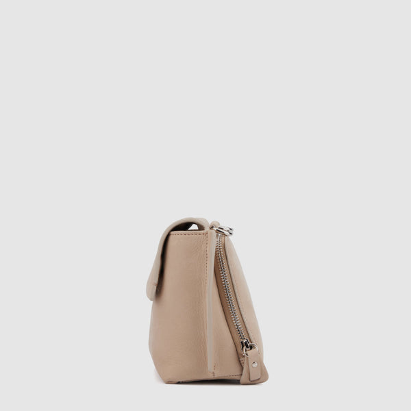 Aquatalia Soho Crossbody Taupe