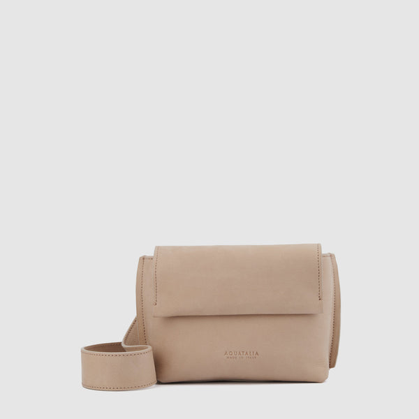 aquatalia Soho Crossbody Taupe