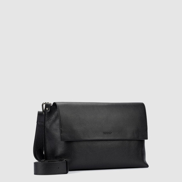 Aquatalia Verona Messenger Black