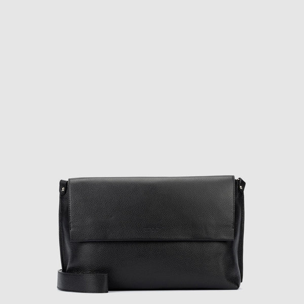 aquatalia Verona Messenger Black