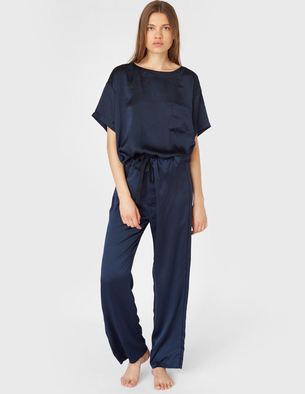 Araks Ally Pajama Pant Sea Silk Sea Silk Navy