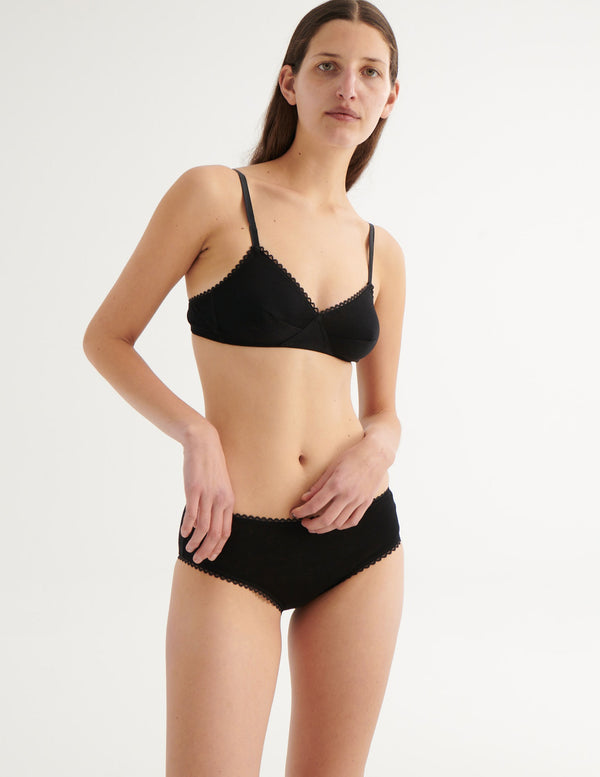 Araks Antonia Bralette Black Black