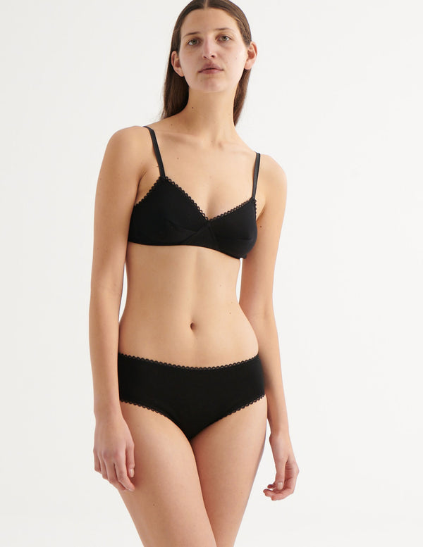 Araks Antonia Bralette Black Black