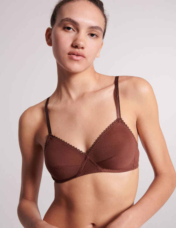 Araks Antonia Bralette Clove Clove Brown
