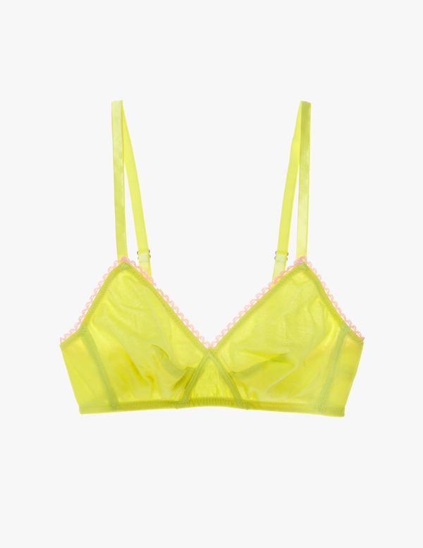 araks Antonia Bralette Electric Electric Yellow