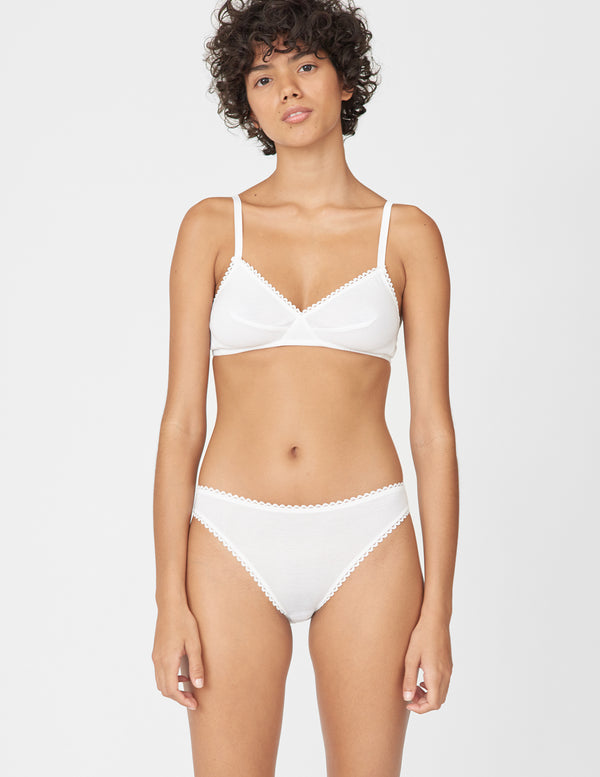 Araks Antonia Bralette White White