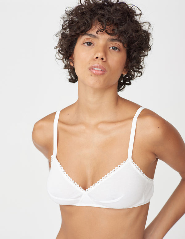 Araks Antonia Bralette White White