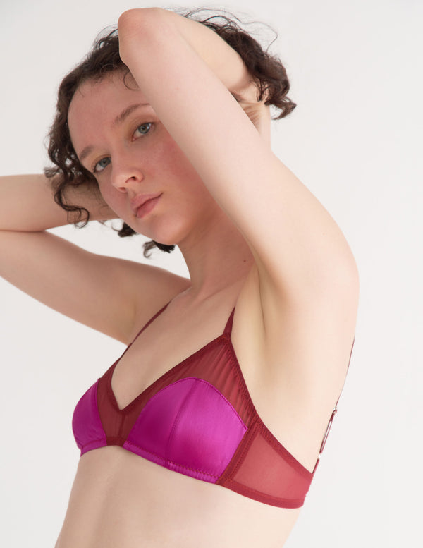 Araks Beatrice Bralette Amaranth Amaranth Purple