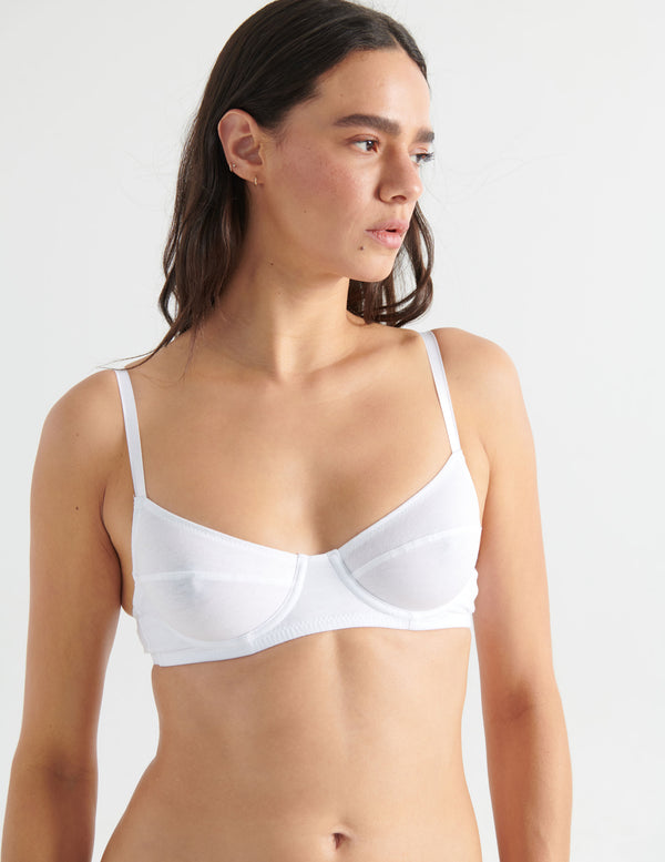 Araks Beau Underwire Bra White White