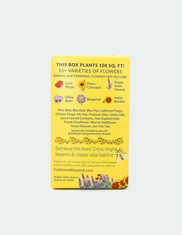 Araks Bee Friendly Meadow Mix Seed Shaker
