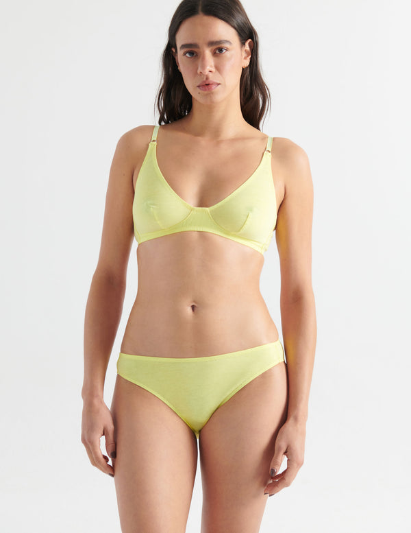 Araks Briar Bralette Pollen Pollen Yellow