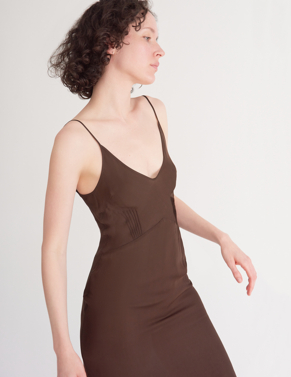 Araks Cadel Slip Carob Carob Brown