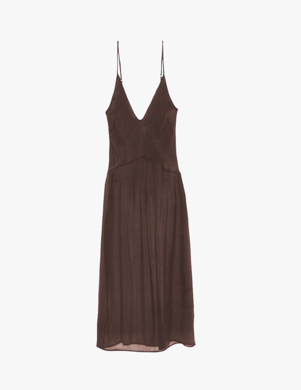 araks Cadel Slip Carob Carob Brown