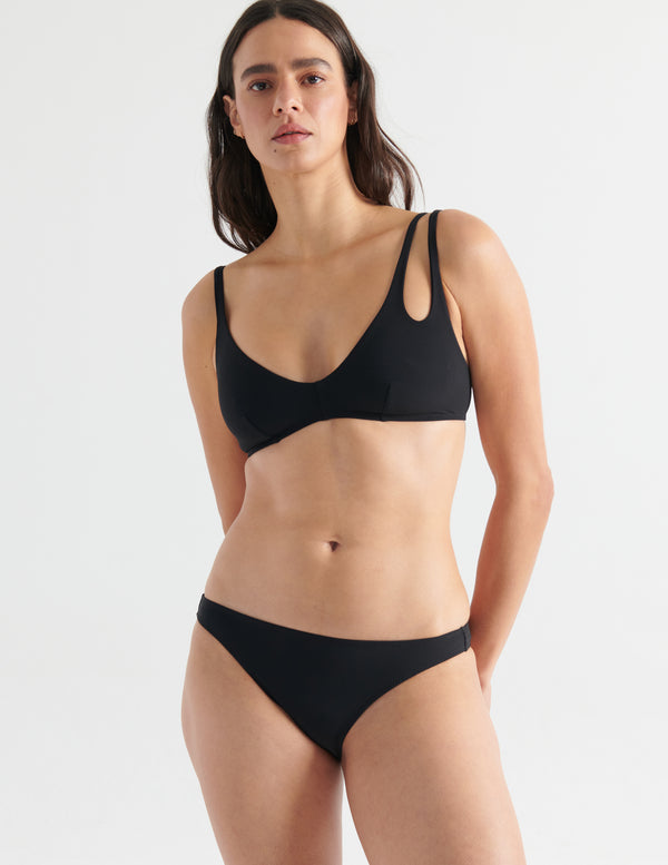 Araks Elias Bikini Top Black Black