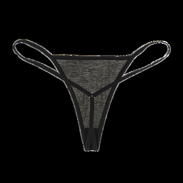 Araks Estel Y Thong Black Black