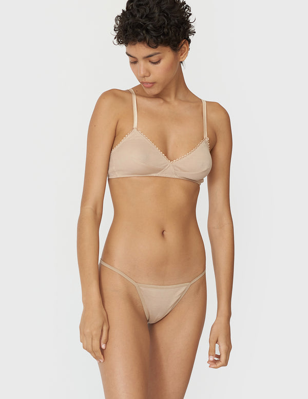 Araks Estel Y Thong Sand Sand Beige