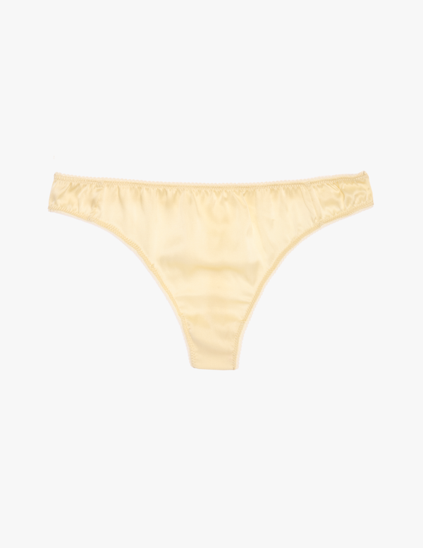araks Grier Thong Butter Butter Yellow
