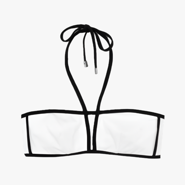 araks Hannah Bikini Top Black & White black