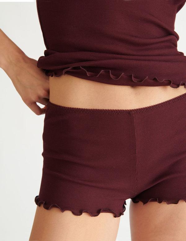 Araks Kat Shorts Plum Plum