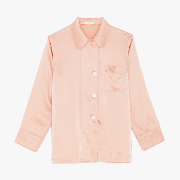 araks Kate Pajama Top Bare bare silk beige