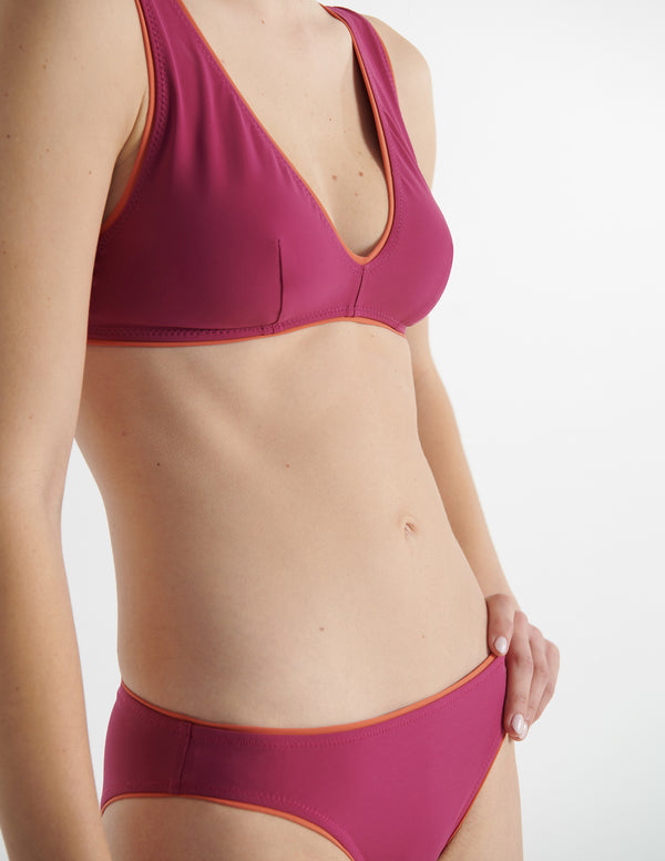 Araks Leonora Bikini Bottom Cerise Rust Brown