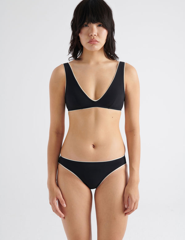 Araks Lucien Bikini Top Black Black