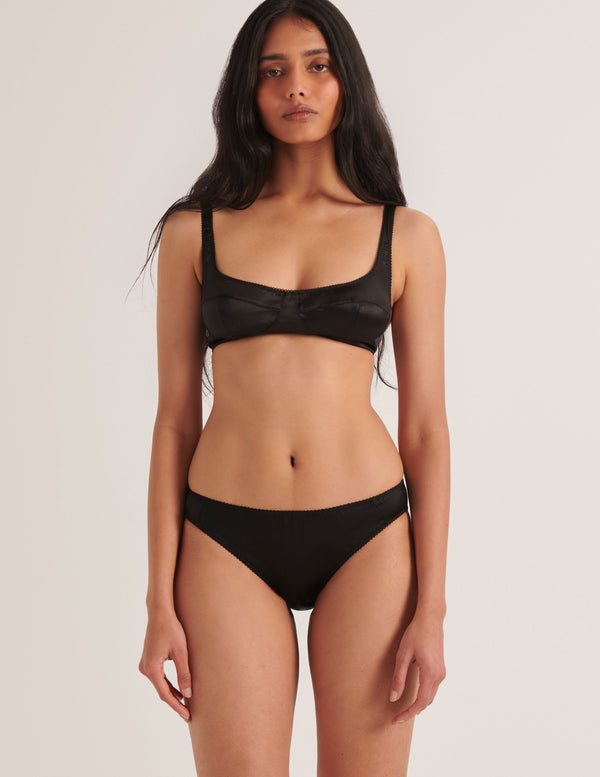 Araks Penelope Bralette Black Black
