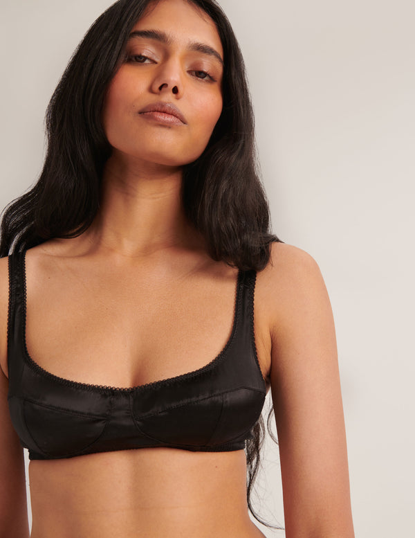 Araks Penelope Bralette Black Black