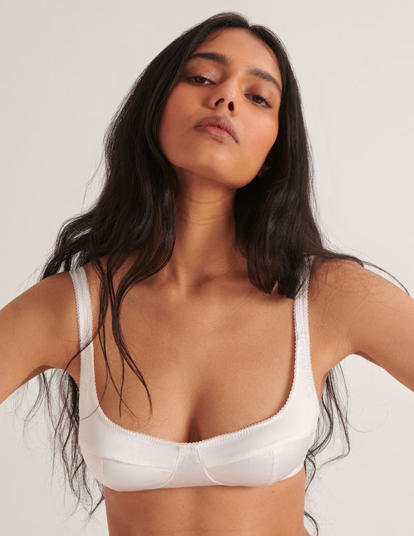 Araks Penelope Bralette White White