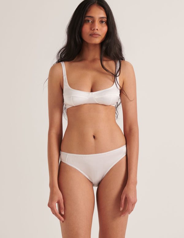 Araks Penelope Bralette White White