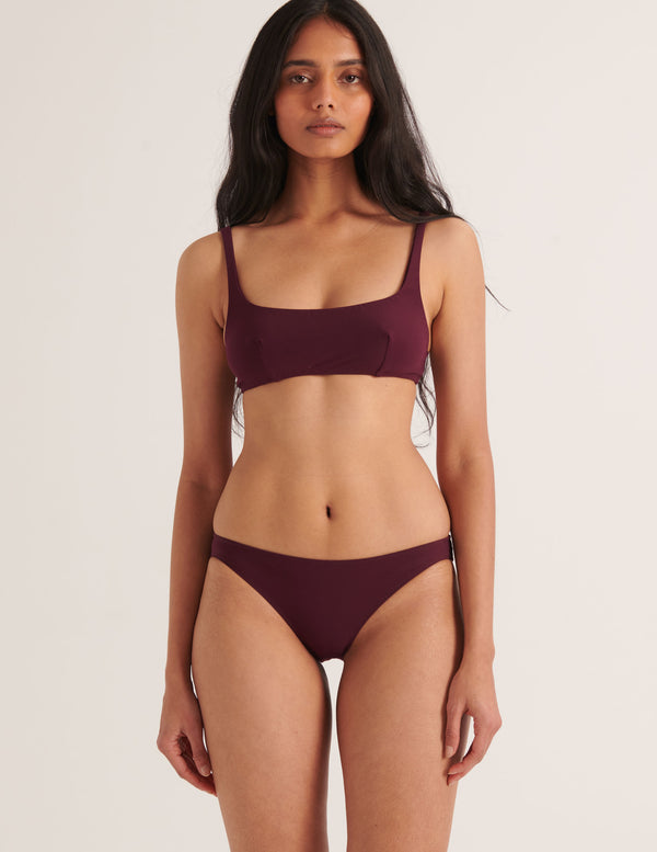 Araks Piper Bikini Bottom Sangria Sangria