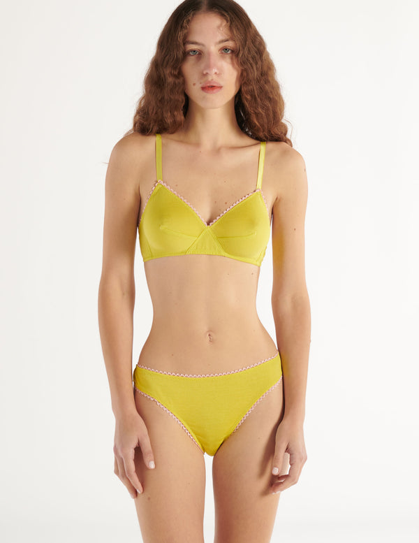 Araks Stella Thong Electric Electric Yellow