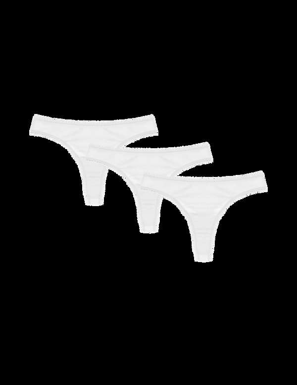 Araks Stella Thong White White