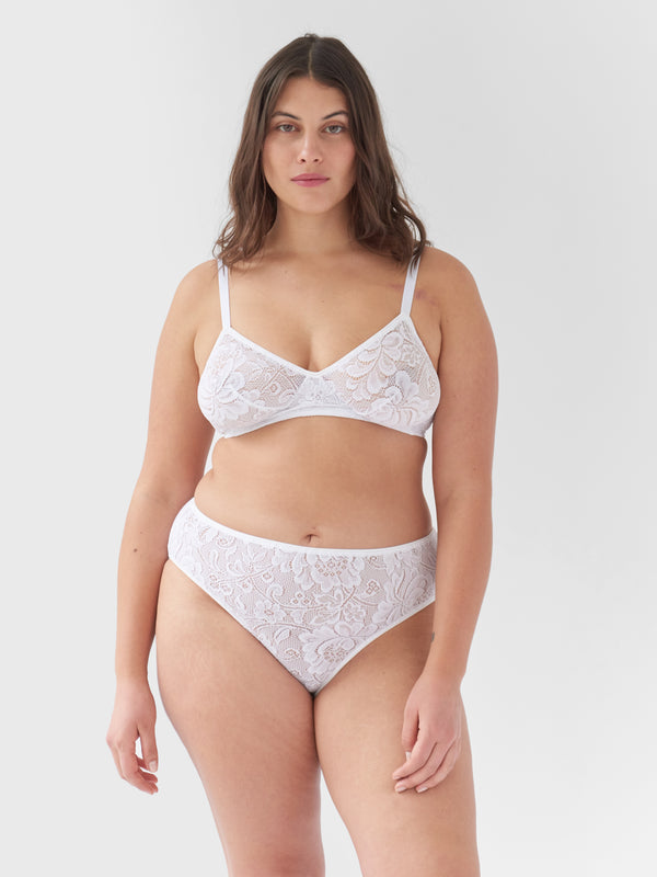 Araks Tamara Bralette White White