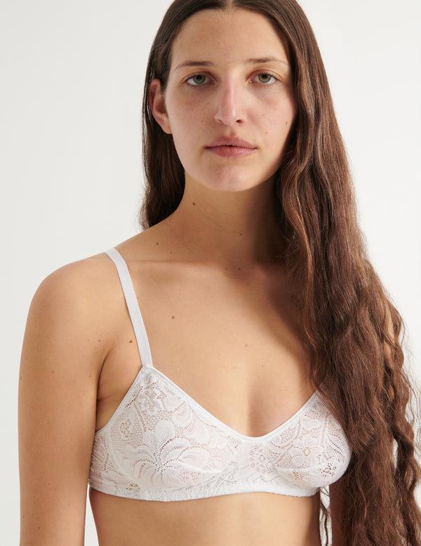 Araks Tamara Bralette White White