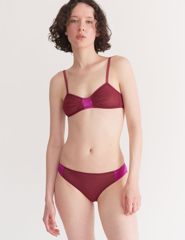 Araks Uma Bralette Amaranth Amaranth Red
