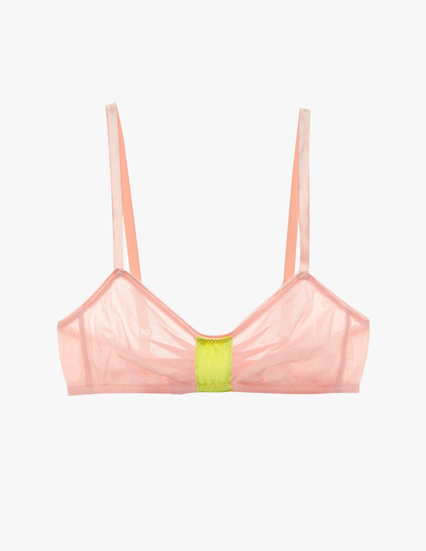 araks Uma Bralette Birdie Birdie Peach