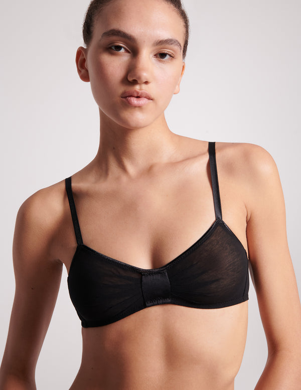 Araks Uma Bralette Black Black