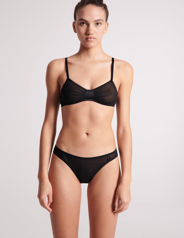 Araks Uma Bralette Black Black