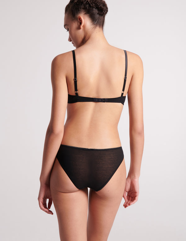 Araks Uma Bralette Black Black