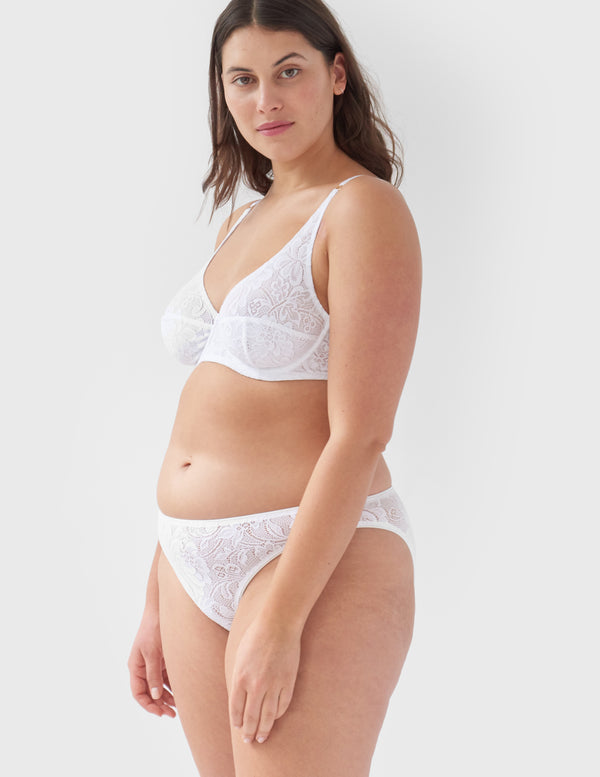 Araks Waverly Underwire Bra White White