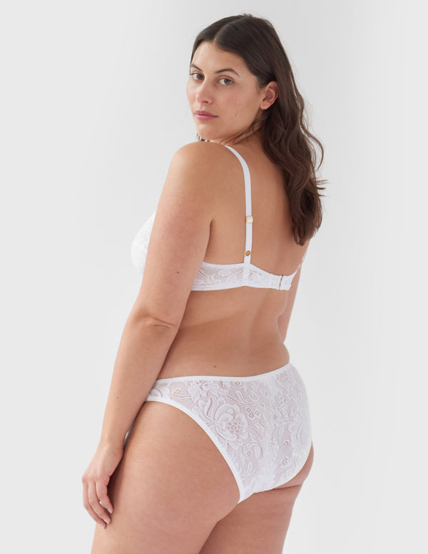 Araks Waverly Underwire Bra White White