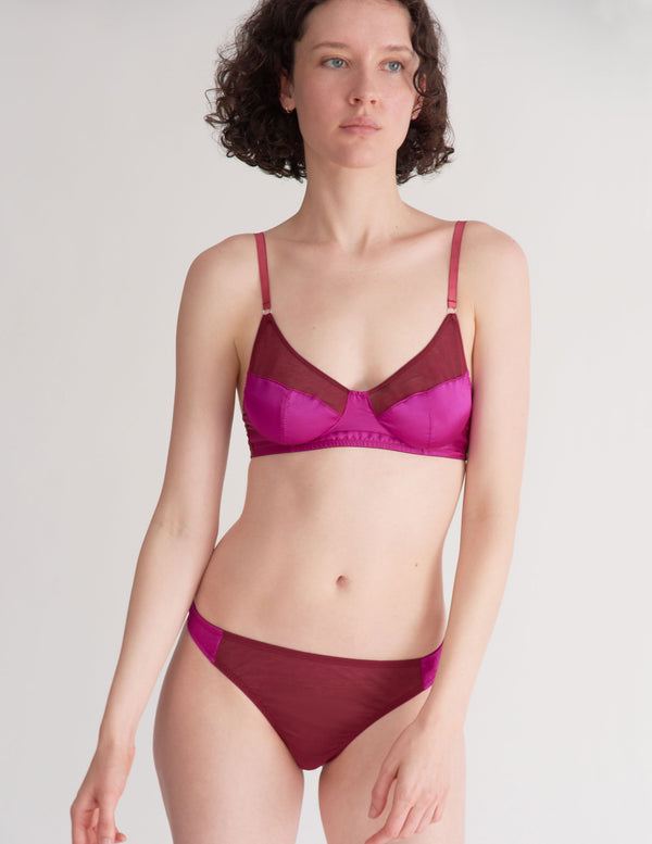 Araks Willow Bralette Amaranth Amaranth Red