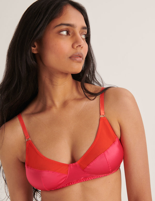 Araks Willow Bralette Hibiscus Hibiscus Orange