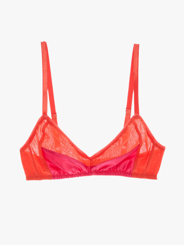 araks Yanelis Bralette Hibiscus Hibiscus orange