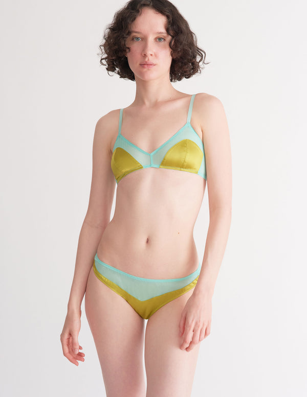 Araks Beatrice Bralette Hummingbird Hummingbird Green