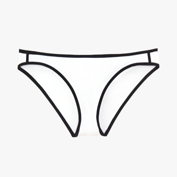 araks Hayli Bikini Bottom Black & White black and white