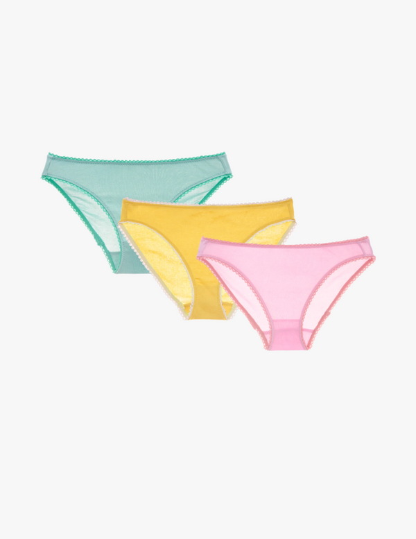 araks Isabella Panty - Limited Edition Set of 3 in Sage Ballet and Sun