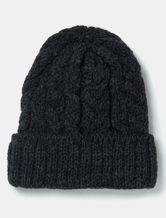 aran cashmere A‎r‎an H‎eritage Cable Wool Hat